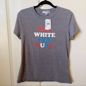 Sub_Urban Riot Patriotic Red White And Cute T-Shirt XS NWT
